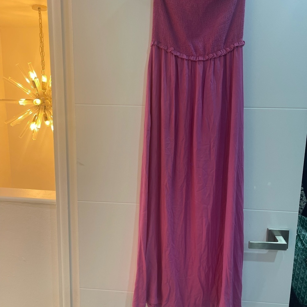 Forever 21 Strapless Pink Dress - Picture 2 of 3